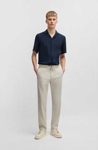 BOSS Regular Hose 'Sanderson-L' in Beige