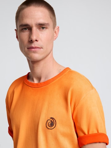 Desigual - Camiseta en naranja