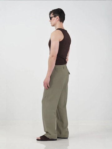 Giesto - Skinny Calças 'Hose' em verde
