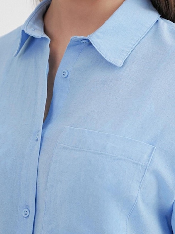 MixRay Blouse 'Hemden' in Blue
