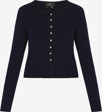 Cardigan faina en bleu : devant