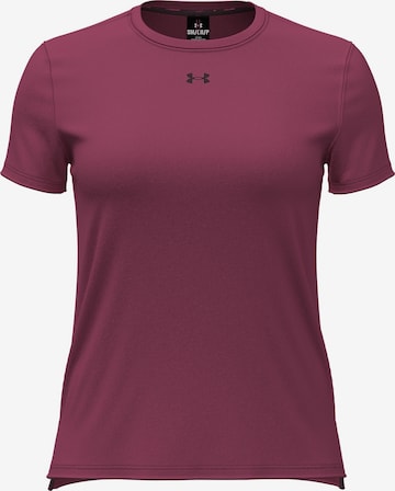 UNDER ARMOUR Functioneel shirt 'Vanish' in Rood: voorkant