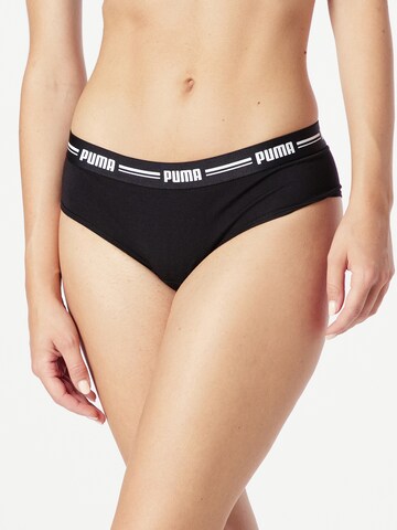 PUMA Slip in Schwarz: Vorderseite