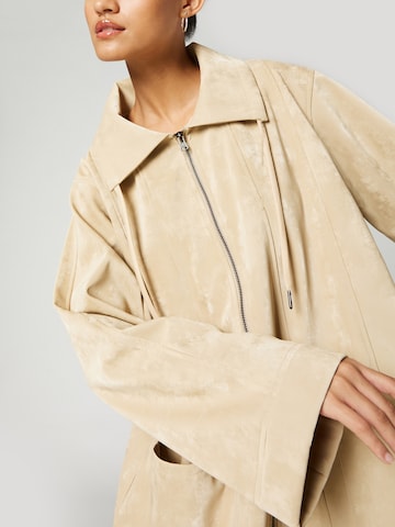 Bella x ABOUT YOU Between-seasons coat 'Hanna' in Beige