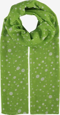 Giorgio Rimaldi Schal in Grün: Vorderseite