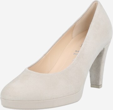 GABOR - Zapatos con plataforma en beige: frente