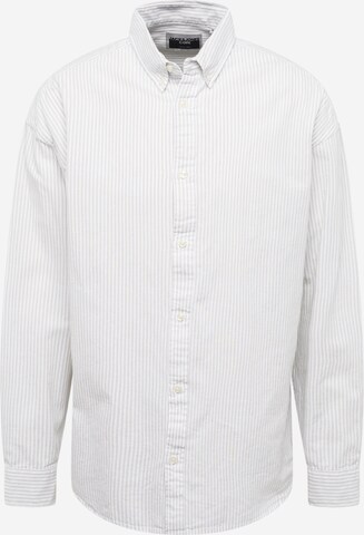 Coupe regular Chemise 'SPRING' JACK & JONES en gris : devant