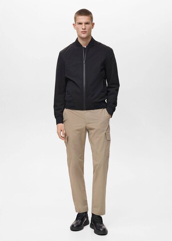 MANGO MAN Regular Hose 'Ozen' in Braun