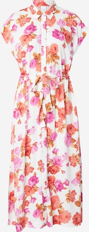 YAS Платье-рубашка 'YASAsina' в Белый: спереди