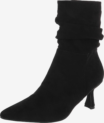 Ital-Design Stiefelette in Schwarz: Vorderseite