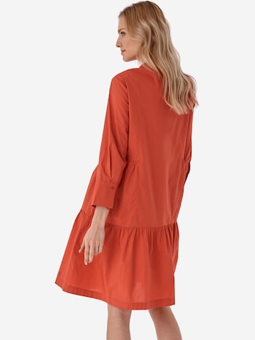 Robe-chemise 'LANOLA 1' TATUUM en orange