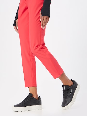 J.Lindeberg Regular Trousers with creases 'Pia' in Pink