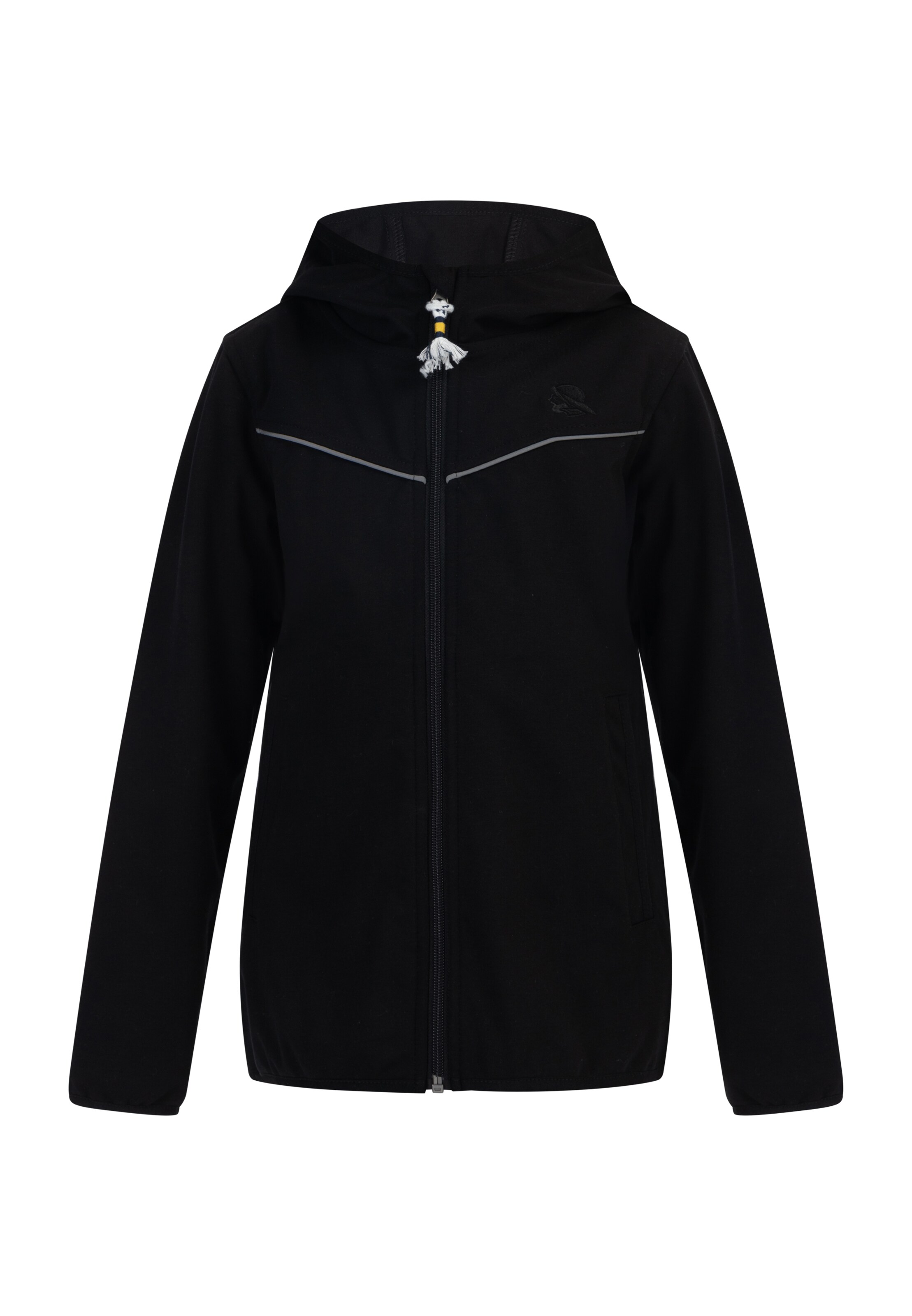 Schmuddelwedda Udendørsjakke i sort: forside