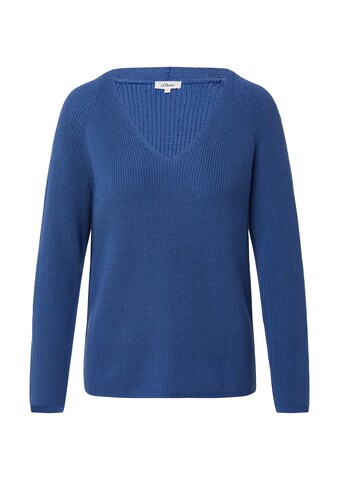 Pull-over s.Oliver en bleu : devant