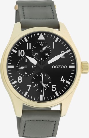 OOZOO Analog Watch in Grey: front