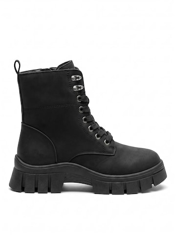 TorWeit Enkellaarsje 'Cool Lace Up Ankle Boots' in Zwart