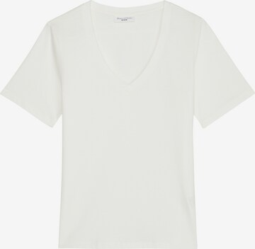 T-shirt Marc O'Polo DENIM en blanc : devant