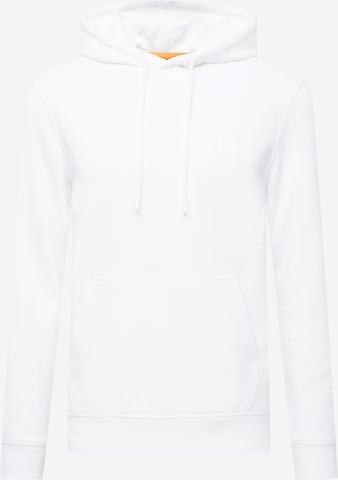 BOSS Orange Sweatshirt 'Wetalk' in White: front