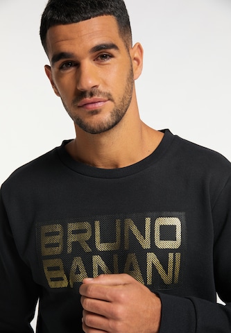 BRUNO BANANI Sweatshirt 'Watson' in Zwart