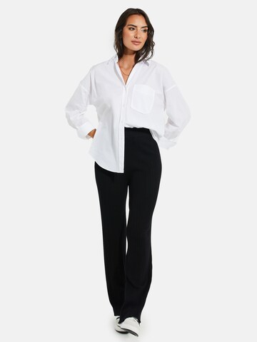 Threadbare Regular Broek 'Ford' in Zwart