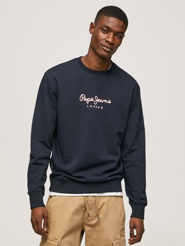 Pepe Jeans Sweatshirt 'Edward' in Blau: predná strana