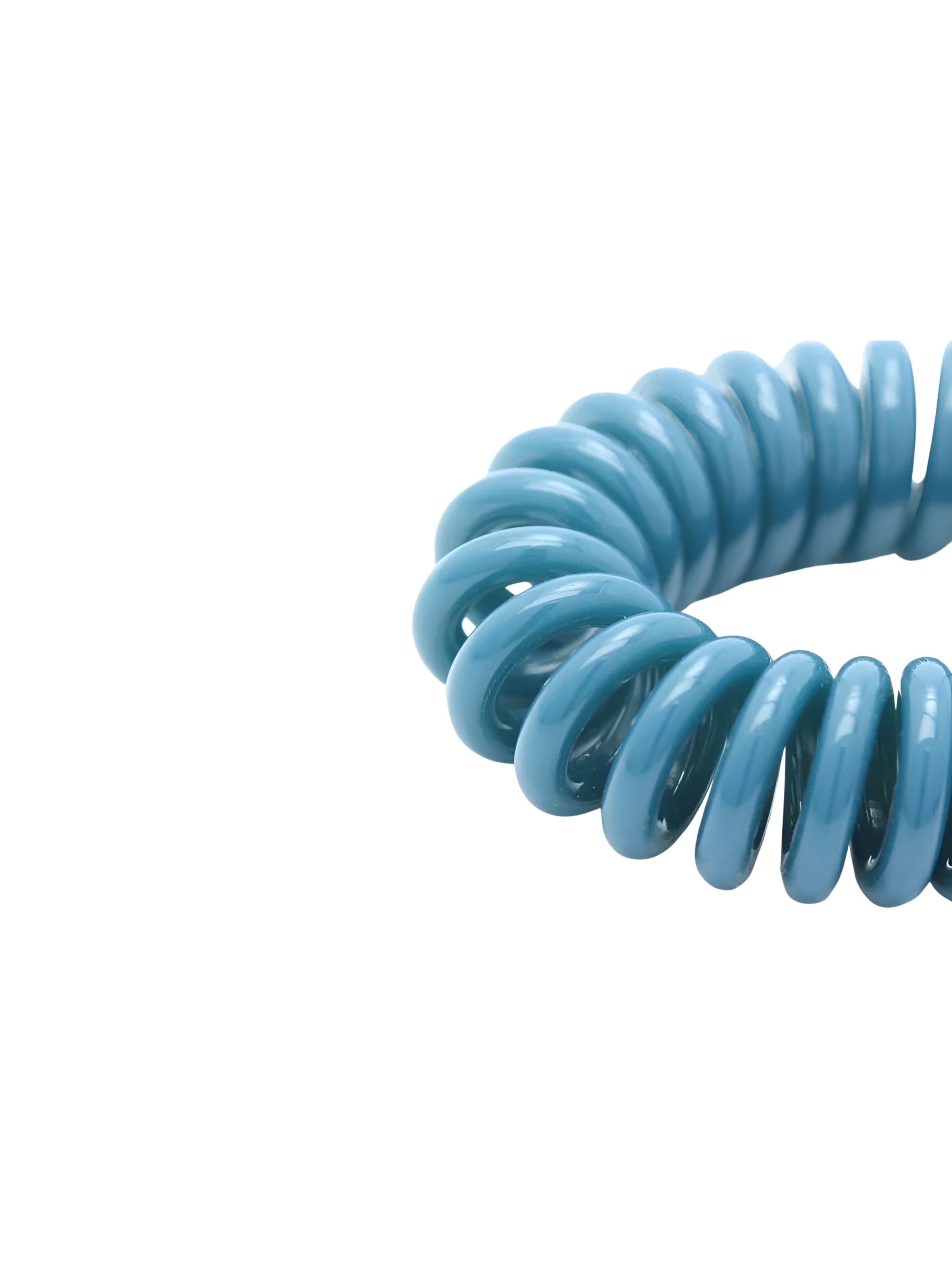 Good to Blue Haarschmuck 'Telephone Cord Haargummis'‌‌‌‌‌‌‌‌‌ in Blau