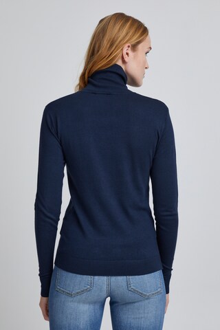 b.young Rollkragenpullover 'BYMMPIMBA' in Blau