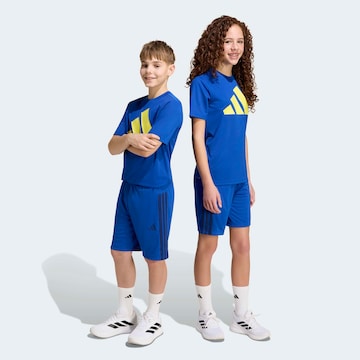 ADIDAS SPORTSWEAR Regular Workout Pants in Blue