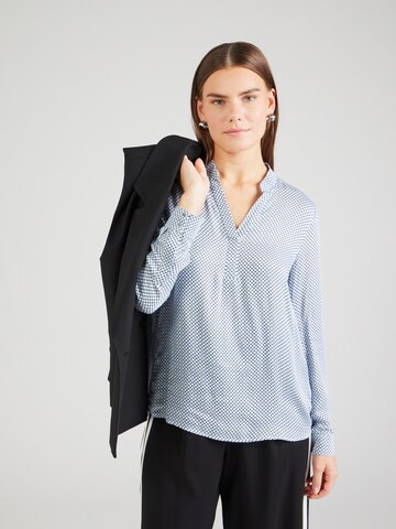 MORE & MORE Bluse i blå: forside