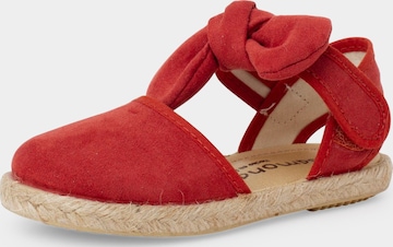 Pisamonas Sandale in Rot: Vorderseite