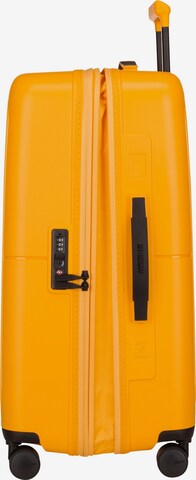 American Tourister Trolley 'Dashpop Spinner 67 EXP' in Gelb