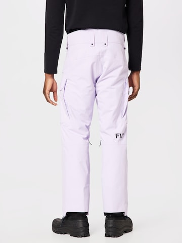 FW Regularen Kargo hlače 'CATALYST' | vijolična barva