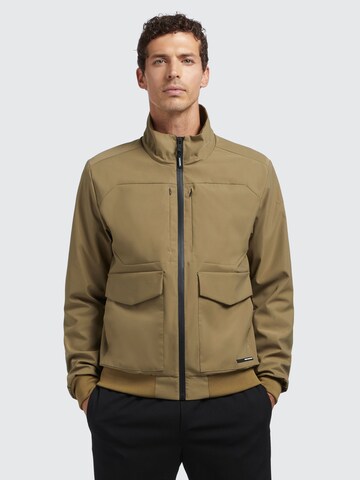 khujo Between-Season Jacket 'Melvin' in Green: front