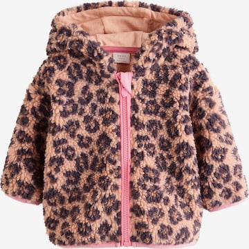 Next Fleecejacka i brun: framsida