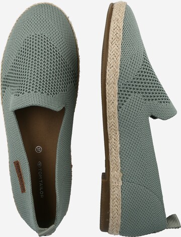 TOM TAILOR Espadrilles in Groen