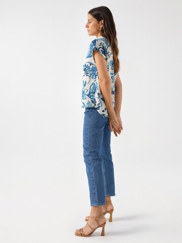Salsa Jeans Bluse in Blau