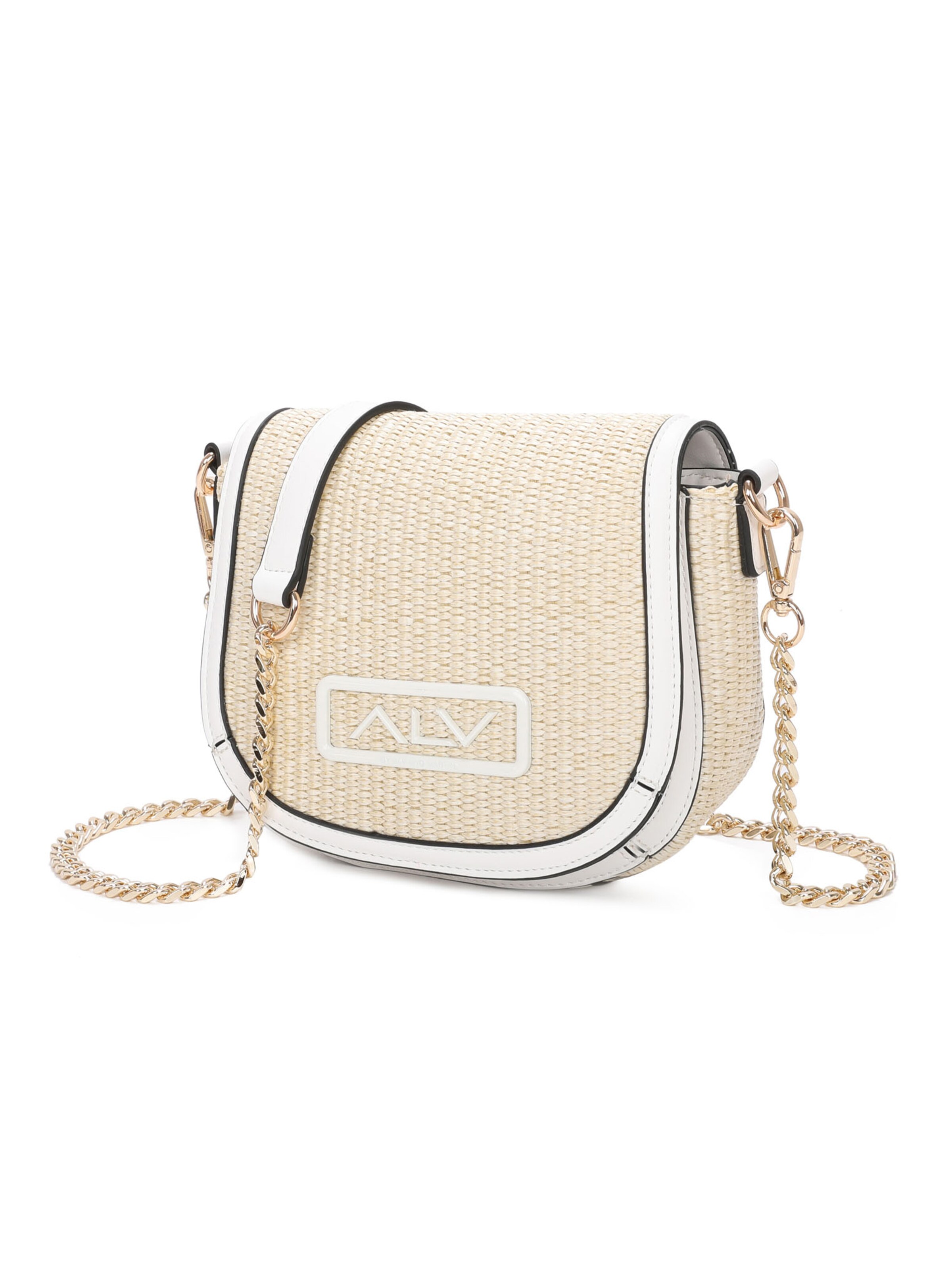 Alviero Martini Umhängetasche in Beige: Vorderseite