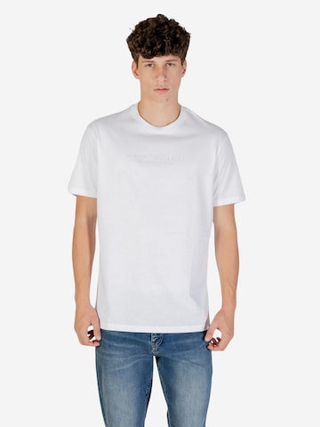Maglietta 'XM001280 AF10361' di ARMANI EXCHANGE in bianco: frontale