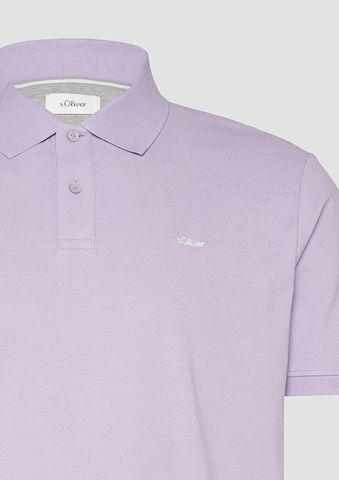 s.Oliver Poloshirt in Lila