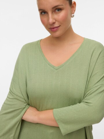 Vero Moda Curve Sweater 'VMCBriannamix' in Green