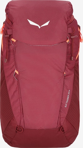 SALEWA Sports Backpack 'Alp Trainer 20' in Red: front