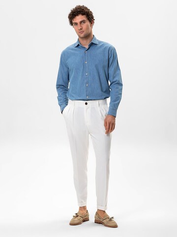Coupe regular Chemise Antioch en bleu