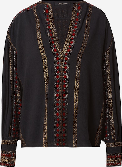 Mes Demoiselles Blouse 'Monalisa' in Brown / Grey / Red / Black, Item view