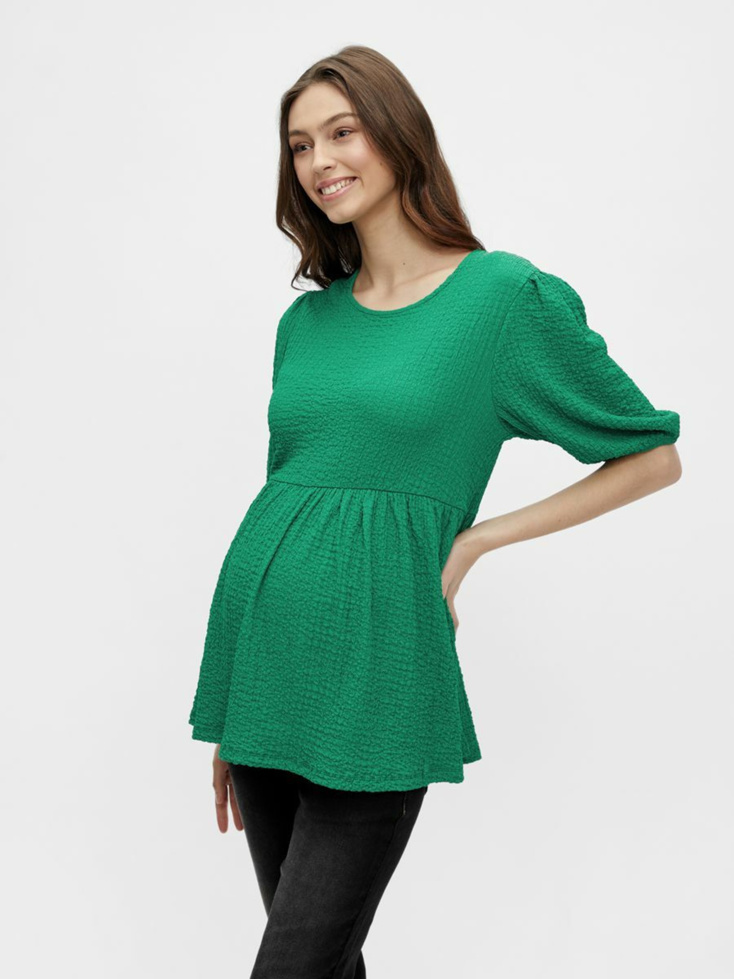 Frauen Umstandsmode MAMALICIOUS Top in Grün - SG79591 Frauen Umstandsmode MAMALICIOUS Top in Grün - SG79591