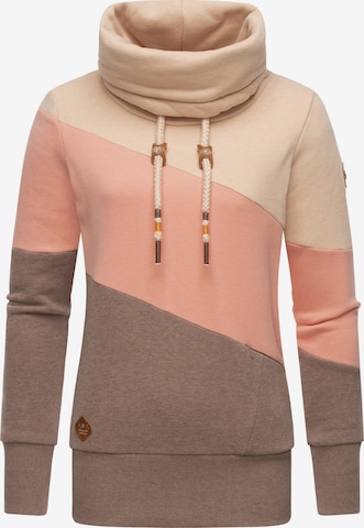 Ragwear Sweatshirt 'Rumika' in Beige: front