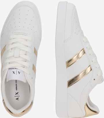 Sneaker low de la ARMANI EXCHANGE pe alb