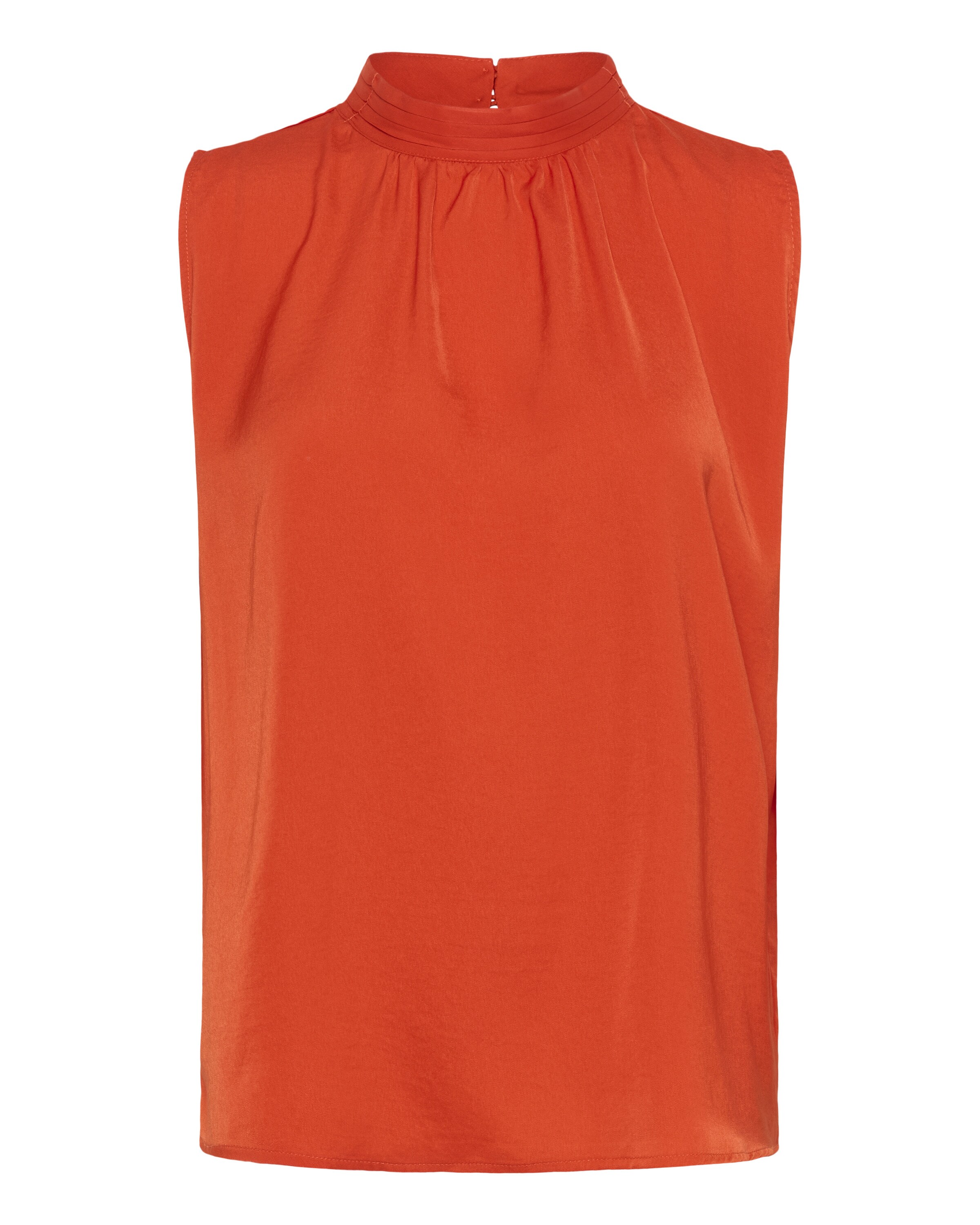 SAINT TROPEZ Top 'Aileen' in Rood: voorkant
