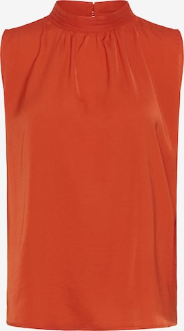 SAINT TROPEZ Top 'Aileen' in Rood: voorkant