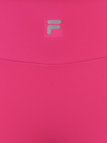 Skinny Pantaloni sportivi 'RAGA' di FILA in rosa