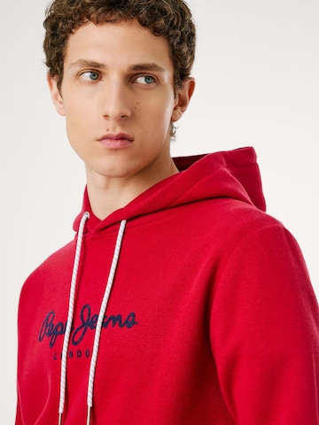 Sweat-shirt 'Macbeth' Pepe Jeans en rouge